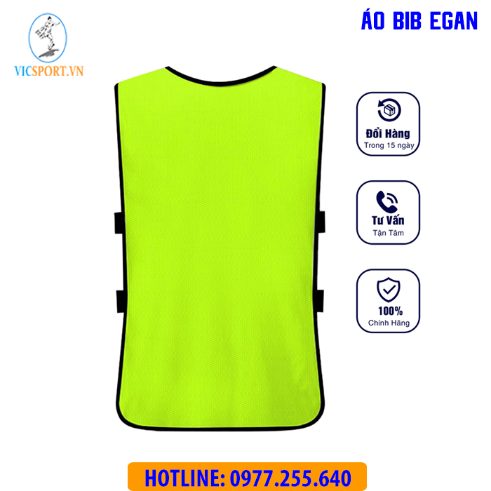 ÁO BIB EGAN MÀU XANH CHUỐI - Hình ảnh 4