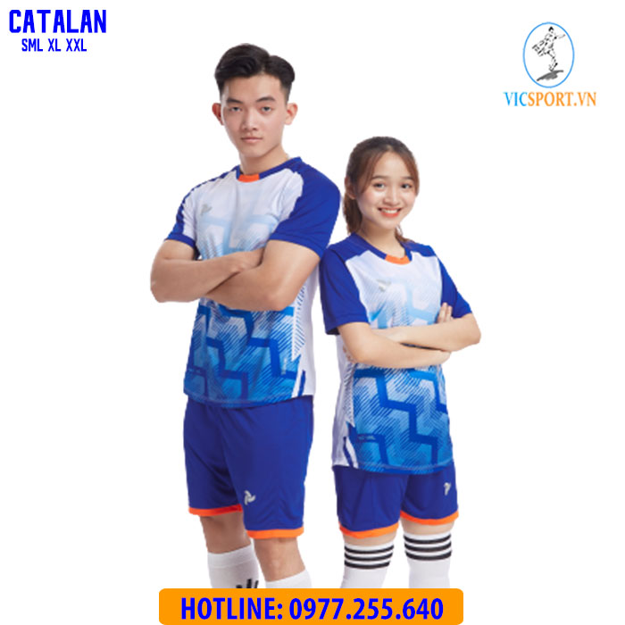 ÁO ĐÁ BANH CATALAN MÀU TRẮNG - Hình ảnh 6