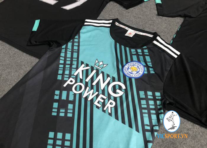 ÁO LEICESTER XANH LÝ 2021-2022 IN CHO KHÁCH - Hình ảnh 6