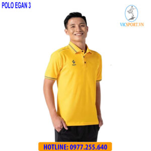 ÁO POLO EGAN 3 MÀU VÀNG