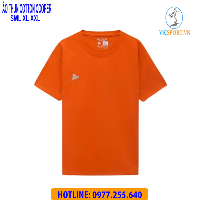 ÁO THUN COTTON COOPIE MÀU CAM