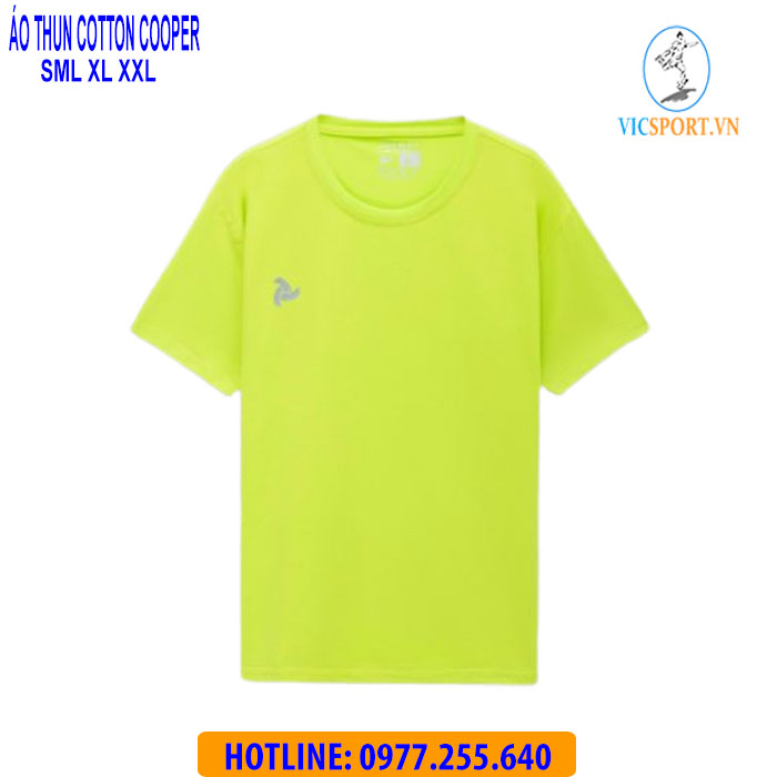 ÁO THUN COTTON COOPIE MÀU XANH CHUỐI