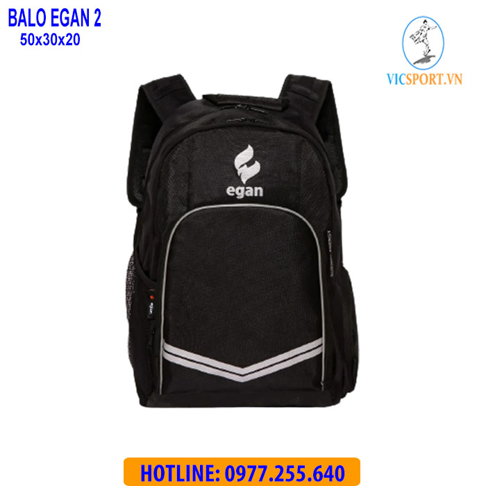 Balo thể thao Egan 2 màu đen - Hình ảnh 4