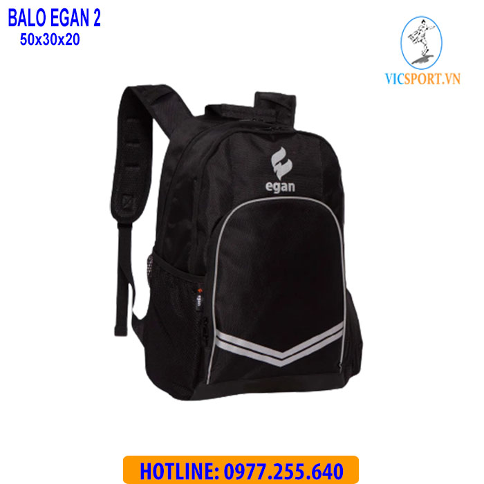 Balo thể thao Egan 2 màu đen - Hình ảnh 6