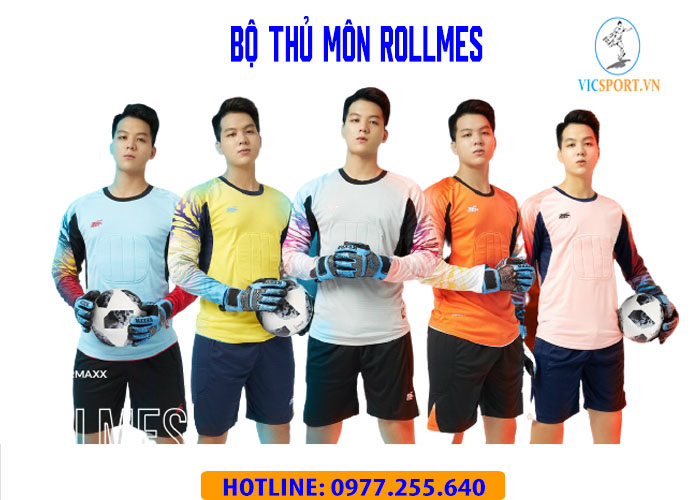 BỘ THỦ MÔN RIKI ROLLMES MÀU HỒNG - Hình ảnh 2