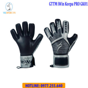 GĂNG TAY THỦ MÔN IWIN KEEPA PRO GK01 ĐEN BẠC