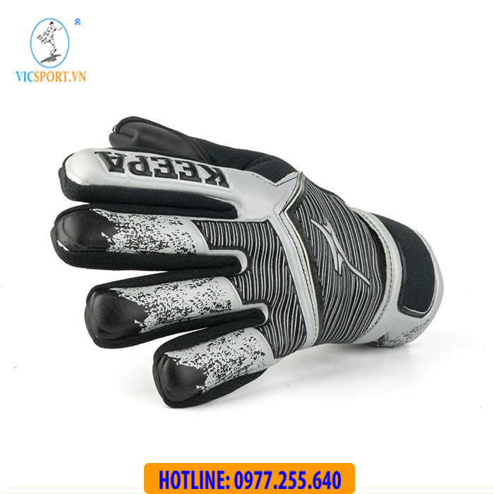 GĂNG TAY THỦ MÔN IWIN KEEPA PRO GK01 ĐEN BẠC - Hình ảnh 6