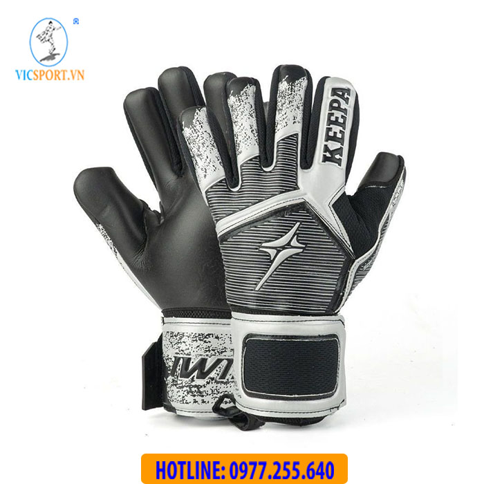 GĂNG TAY THỦ MÔN IWIN KEEPA PRO GK01 ĐEN BẠC - Hình ảnh 5