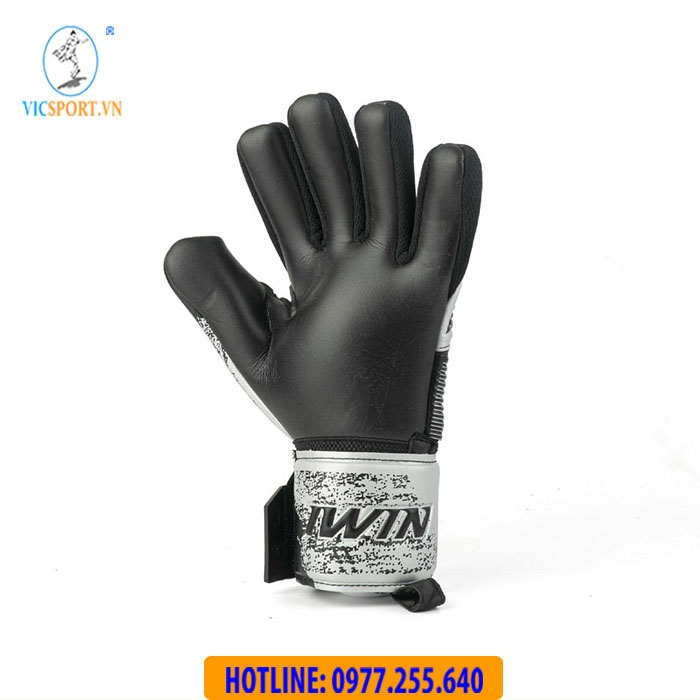 GĂNG TAY THỦ MÔN IWIN KEEPA PRO GK01 ĐEN BẠC - Hình ảnh 3