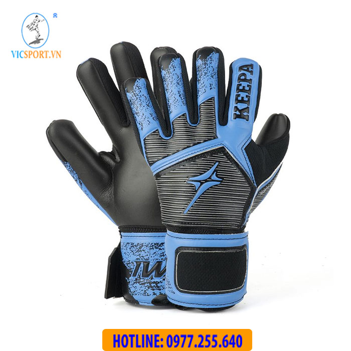GĂNG TAY THỦ MÔN IWIN KEEPA PRO GK01 ĐEN XANH - Hình ảnh 5