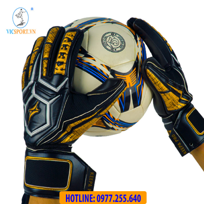 GĂNG TAY THỦ MÔN IWIN KEEPA PRO GK02 ĐEN ĐỒNG - Hình ảnh 4
