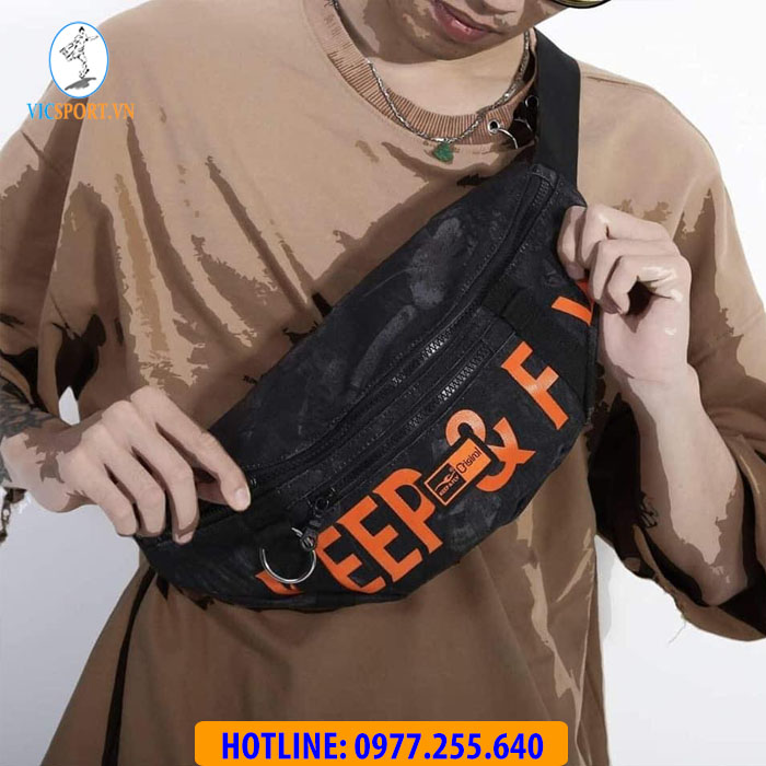 TÚI ĐEO BAO TỬ KEEPFLY ĐEN CAMO - Hình ảnh 2