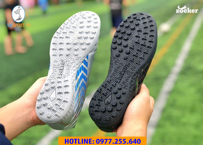 Giày đá banh Zocker Space màu xanh chuối - Hình ảnh 2