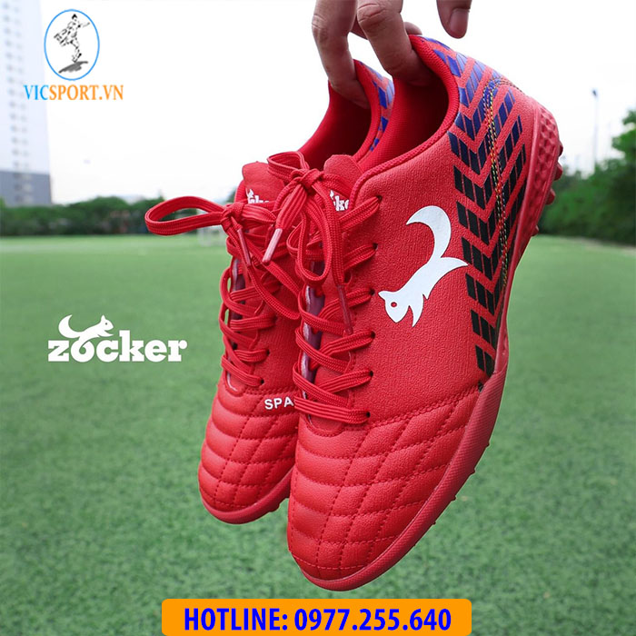 Giày đá banh Zocker Space màu đỏ - Hình ảnh 10