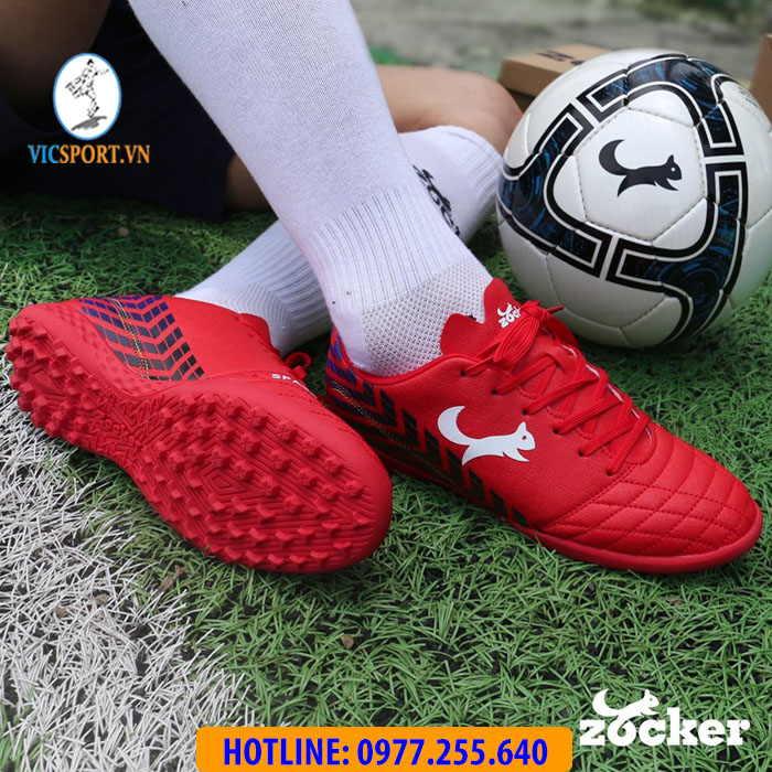 Giày đá banh Zocker Space màu đỏ - Hình ảnh 9