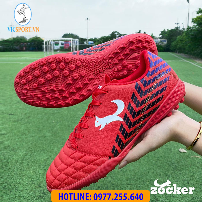 Giày đá banh Zocker Space màu đỏ - Hình ảnh 8