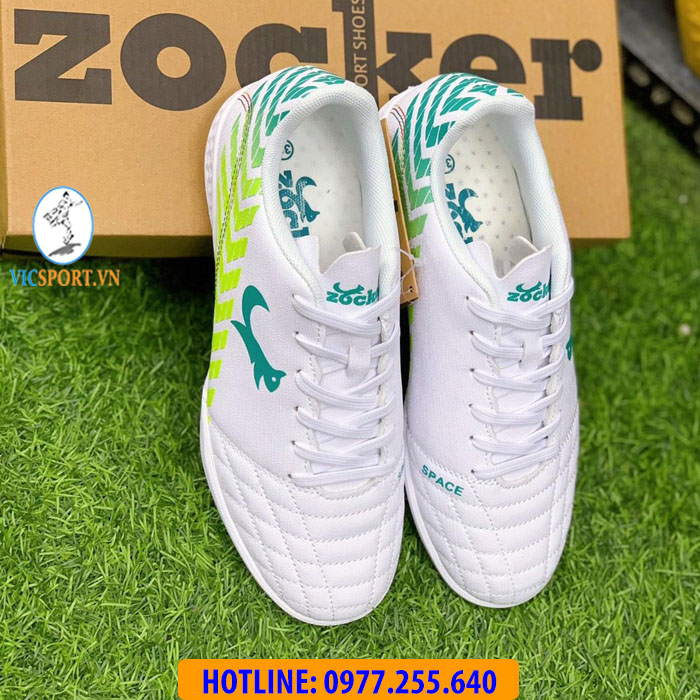 Giày đá banh Zocker Space màu trắng - Hình ảnh 6