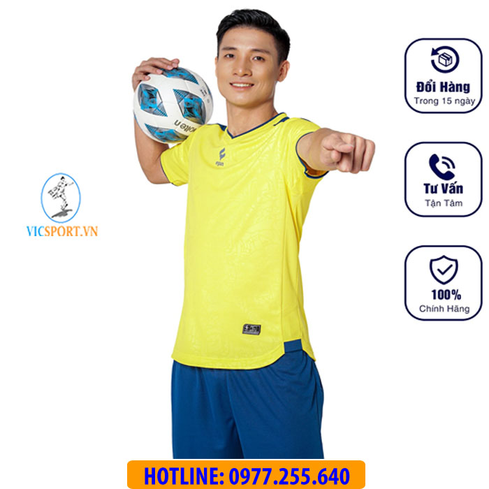 ÁO ĐÁ BANH ZENOS MÀU VÀNG - Hình ảnh 4