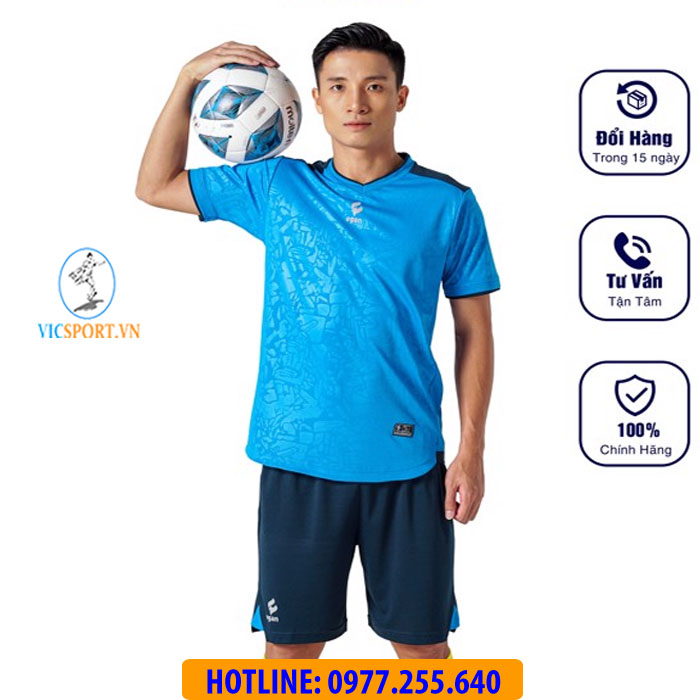 ÁO ĐÁ BANH ZENOS MÀU XANH DA - Hình ảnh 4