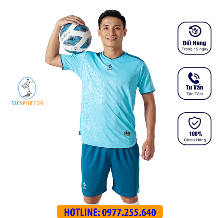ÁO ĐÁ BANH ZENOS MÀU XANH NGỌC - Hình ảnh 4