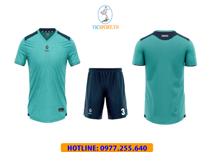 ÁO ĐÁ BANH ZENOS MÀU XANH NGỌC - Hình ảnh 2
