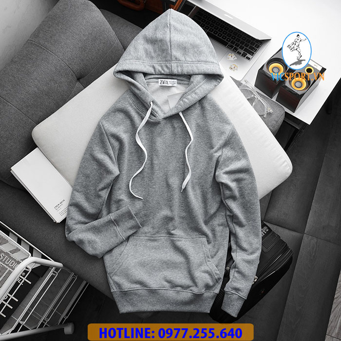 ÁO HOODIE ZARA NỈ 4 MÀU CỰC ĐẸP - Hình ảnh 3