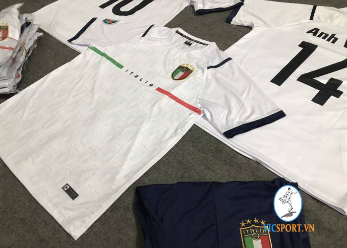 ÁO ITALIA 2021 TRẮNG IN CHO KHÁCH - Hình ảnh 5