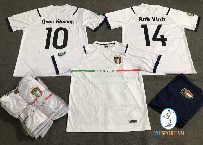 ÁO ITALIA 2021 TRẮNG IN CHO KHÁCH - Hình ảnh 7