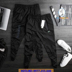 JOGGER LASCOTE NAM LOGO PHẢN QUANG