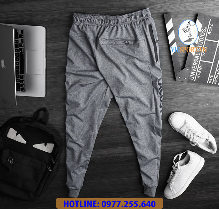 JOGGER LASCOTE NAM LOGO PHẢN QUANG - Hình ảnh 4