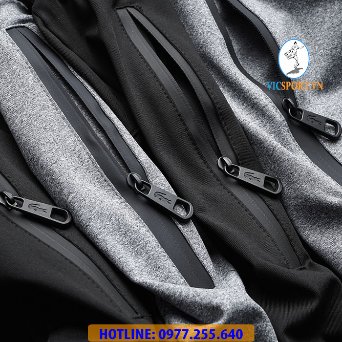 JOGGER LASCOTE NAM LOGO PHẢN QUANG - Hình ảnh 2