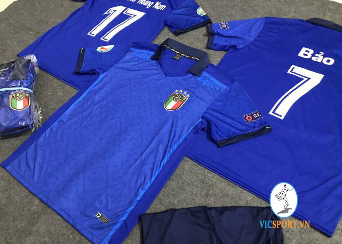 ÁO ITALIA 2021 SÂN NHÀ IN CHO KHÁCH - Hình ảnh 4