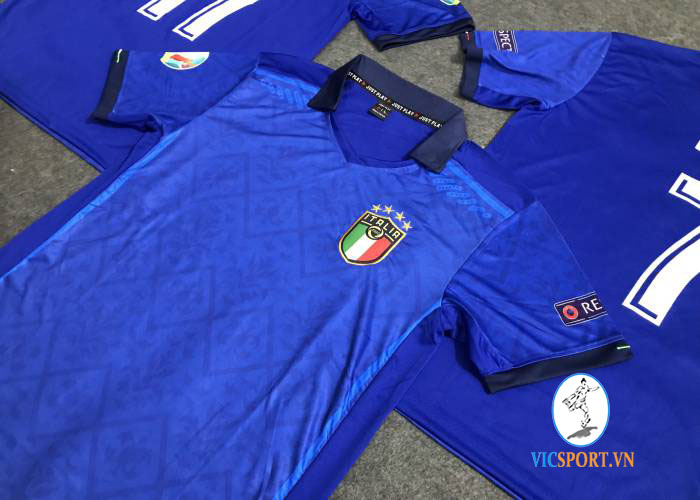 ÁO ITALIA 2021 SÂN NHÀ IN CHO KHÁCH - Hình ảnh 3