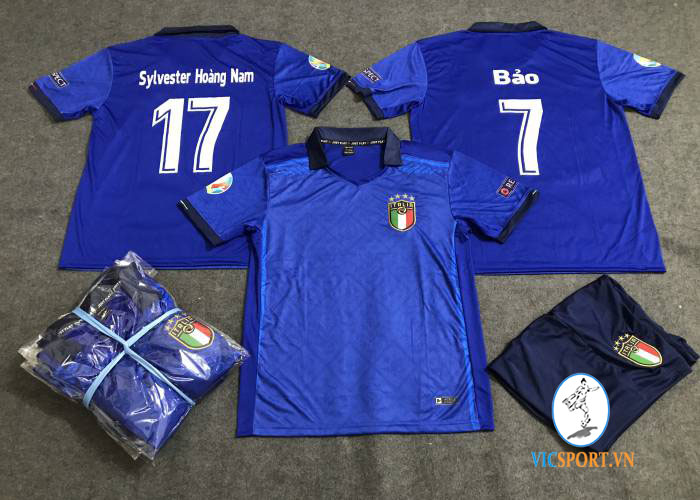 ÁO ITALIA 2021 SÂN NHÀ IN CHO KHÁCH - Hình ảnh 7