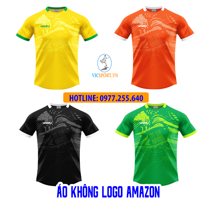 ÁO KHÔNG LOGO AMAZON MÀU CAM - Hình ảnh 5