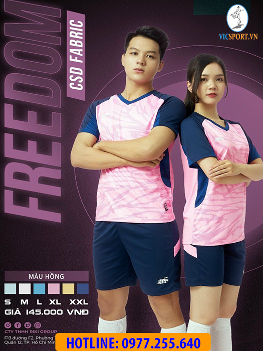 ÁO KHÔNG LOGO RIKI FREEDOM MÀU HỒNG - Hình ảnh 6
