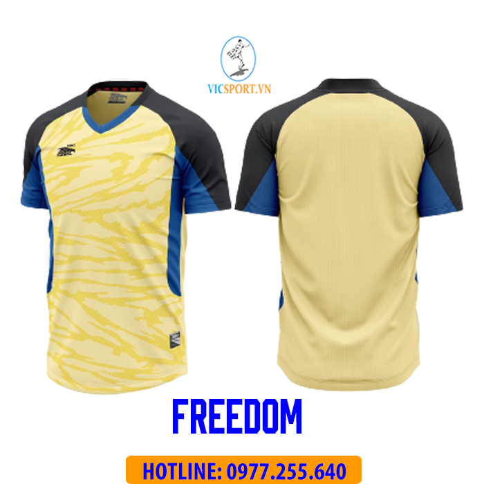 ÁO KHÔNG LOGO RIKI FREEDOM MÀU VÀNG - Hình ảnh 4