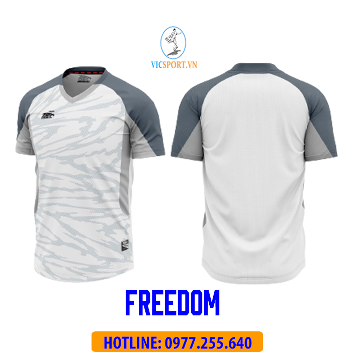 ÁO KHÔNG LOGO RIKI FREEDOM MÀU TRẮNG - Hình ảnh 4