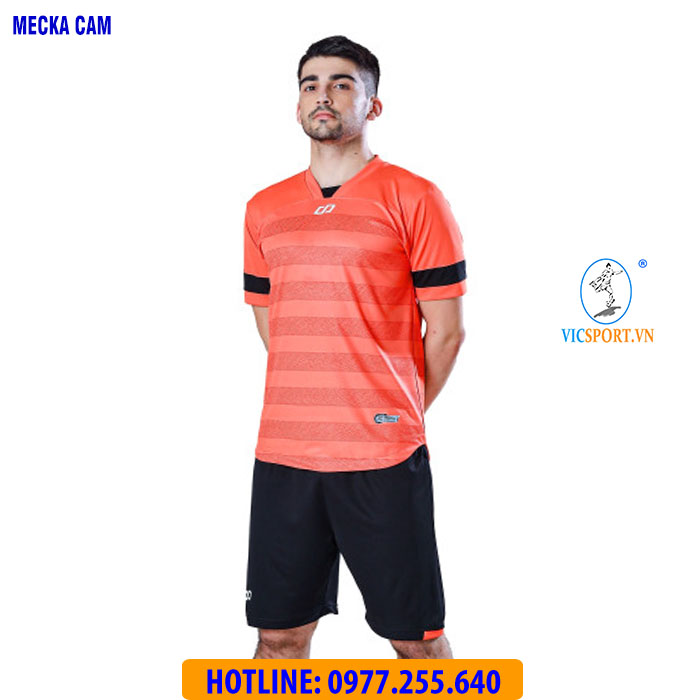 ÁO KHÔNG LOGO MECKA MÀU CAM - Hình ảnh 5