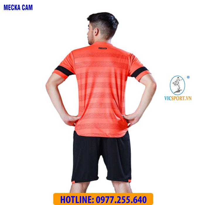 ÁO KHÔNG LOGO MECKA MÀU CAM - Hình ảnh 6