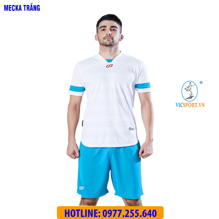 ÁO KHÔNG LOGO MECKA MÀU TRẮNG - Hình ảnh 8