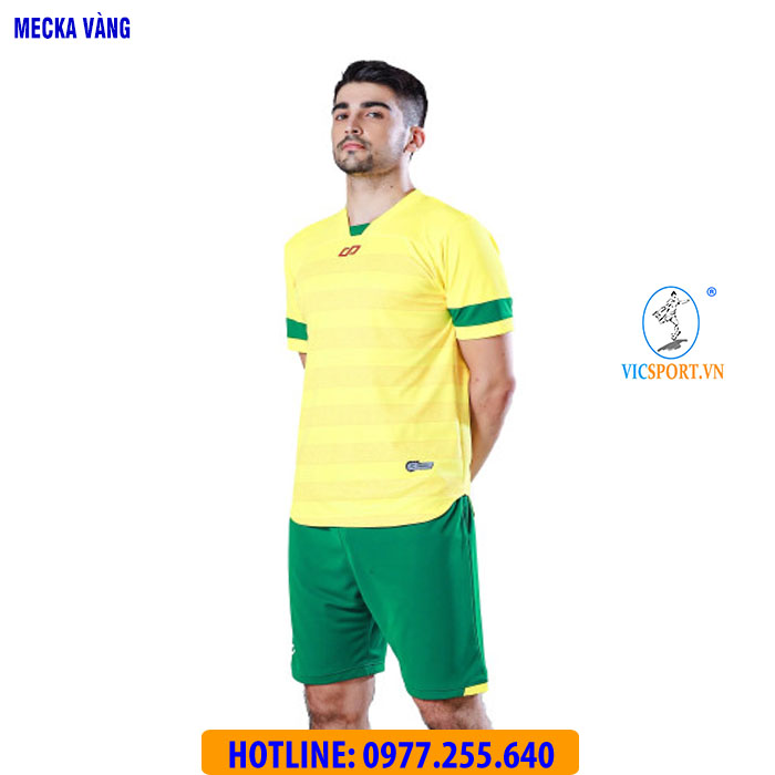 ÁO KHÔNG LOGO MECKA MÀU VÀNG - Hình ảnh 9