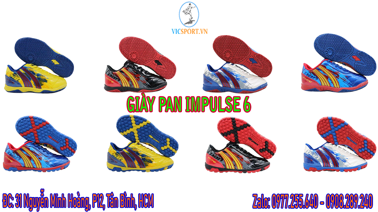 TỔNG HỢP GIÀY PAN IMPULSE 6 CHẤT LƯỢNG