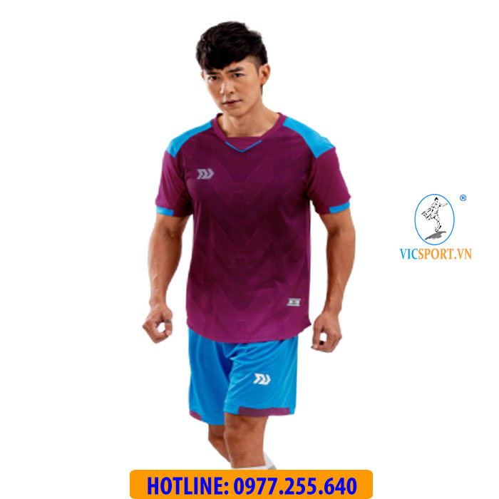 ÁO ĐÁ BANH PREDATOR III MÀU TÍM CẨM - Hình ảnh 4