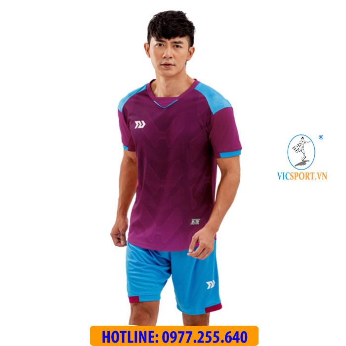 ÁO ĐÁ BANH PREDATOR III MÀU TÍM CẨM - Hình ảnh 6