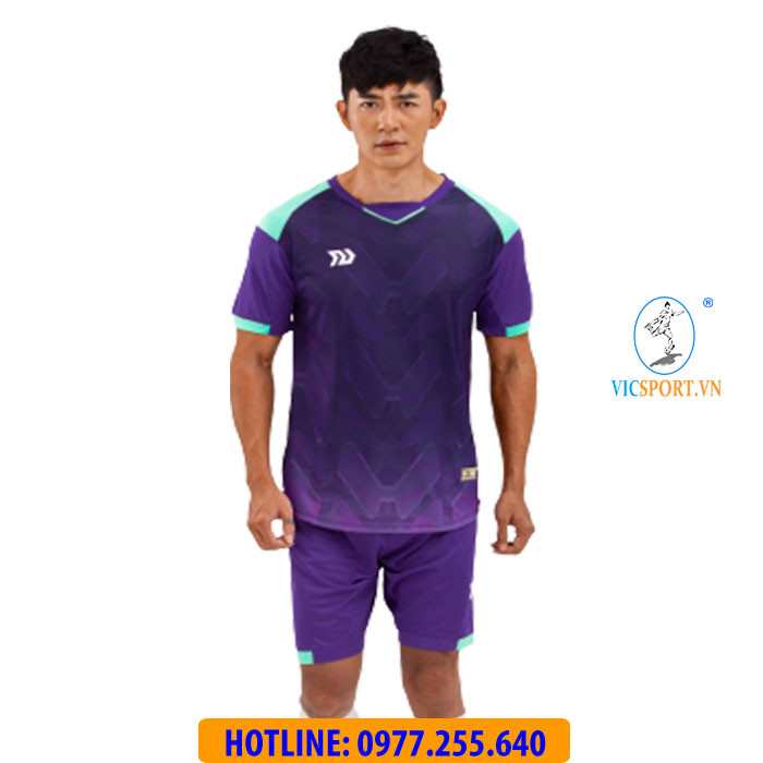ÁO ĐÁ BANH PREDATOR III TÍM QUẾ - Hình ảnh 7