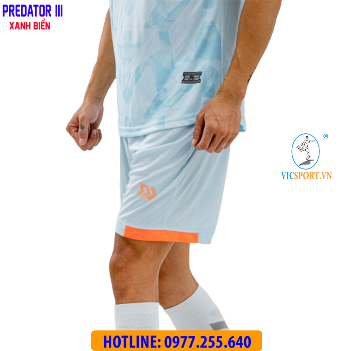 ÁO ĐÁ BANH PREDATOR III MÀU XANH BIỂN - Hình ảnh 6