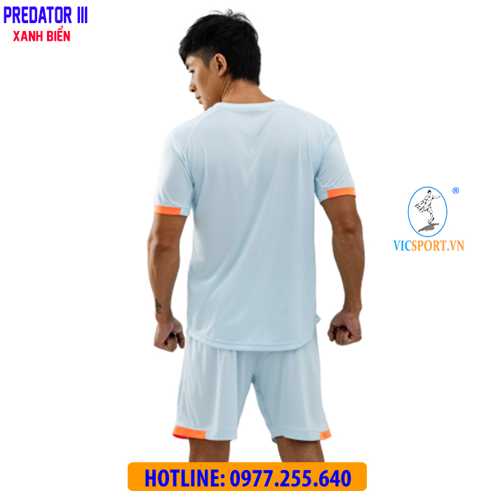 ÁO ĐÁ BANH PREDATOR III MÀU XANH BIỂN - Hình ảnh 5