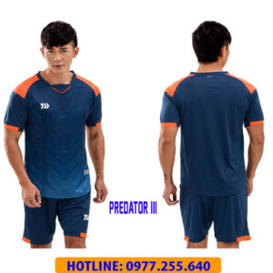 ÁO ĐÁ BANH PREDATOR III MÀU XANH ĐEN