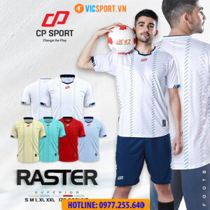 Áo đá banh không logo Raster